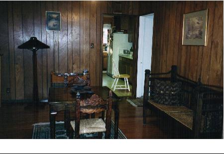 Living Room game area