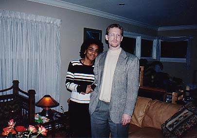 Larry & Michelle at home